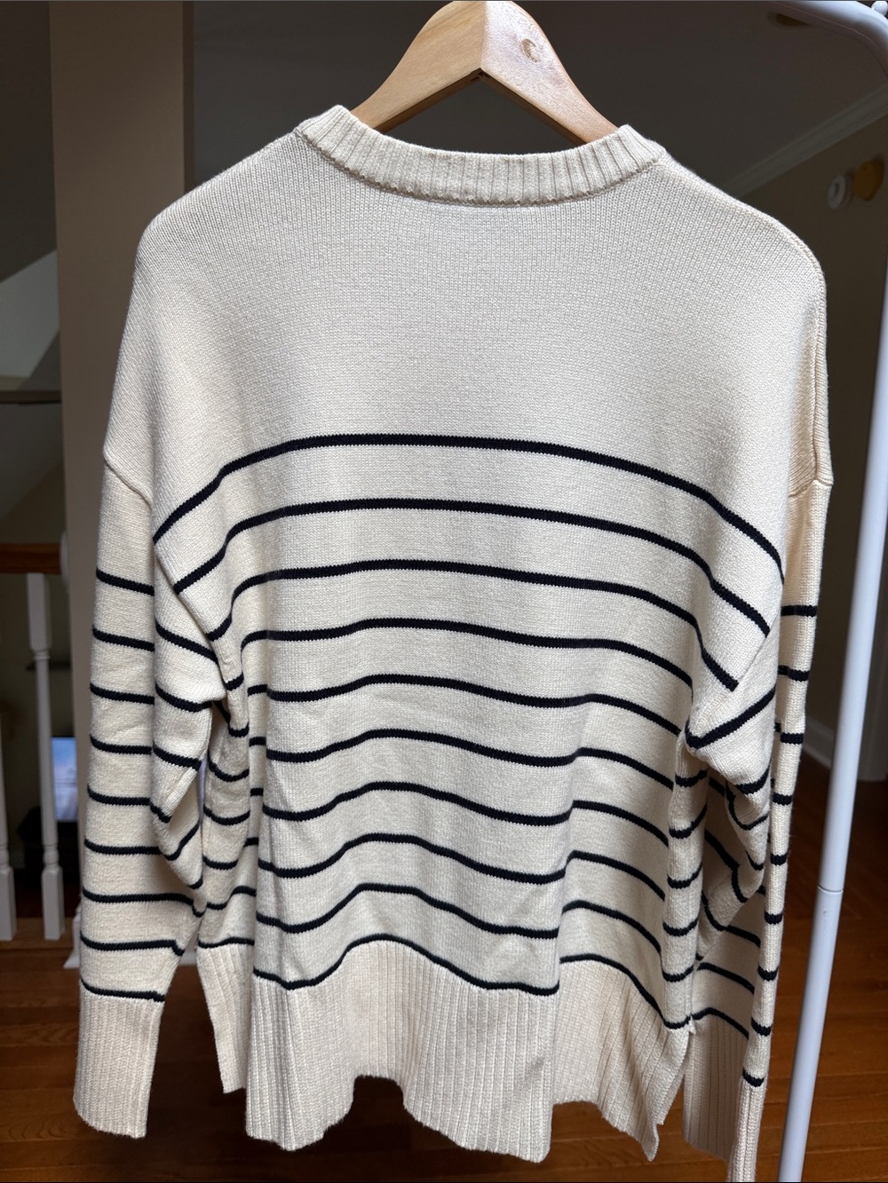 ZARA oversized striped knit sweater - Picture 10 of 11
